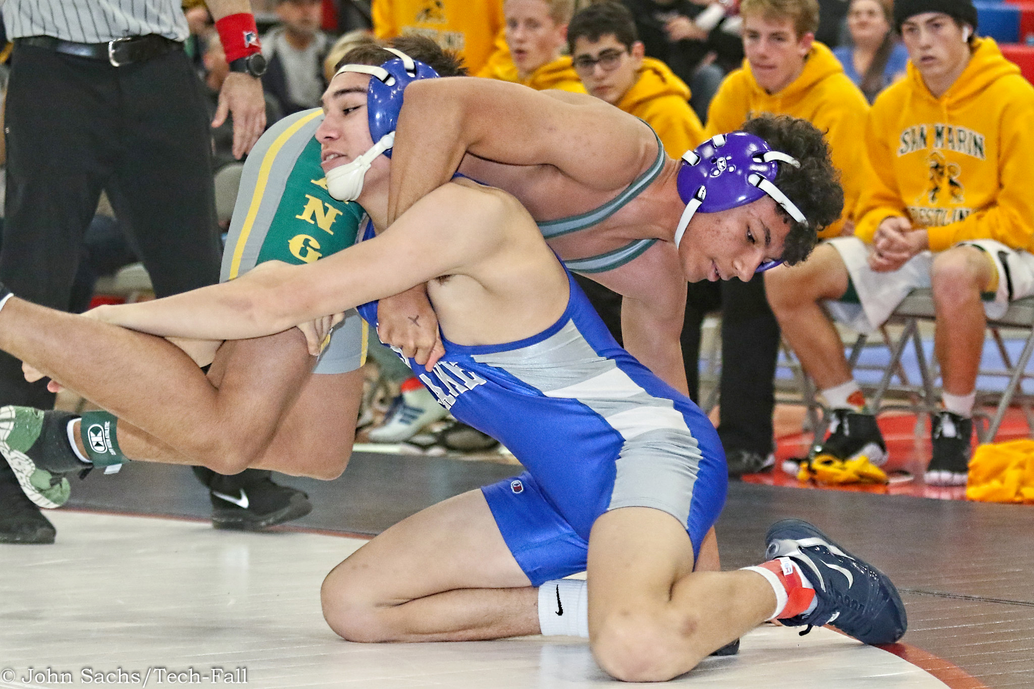 2020 North Coast Section Duals Results Tech Fall